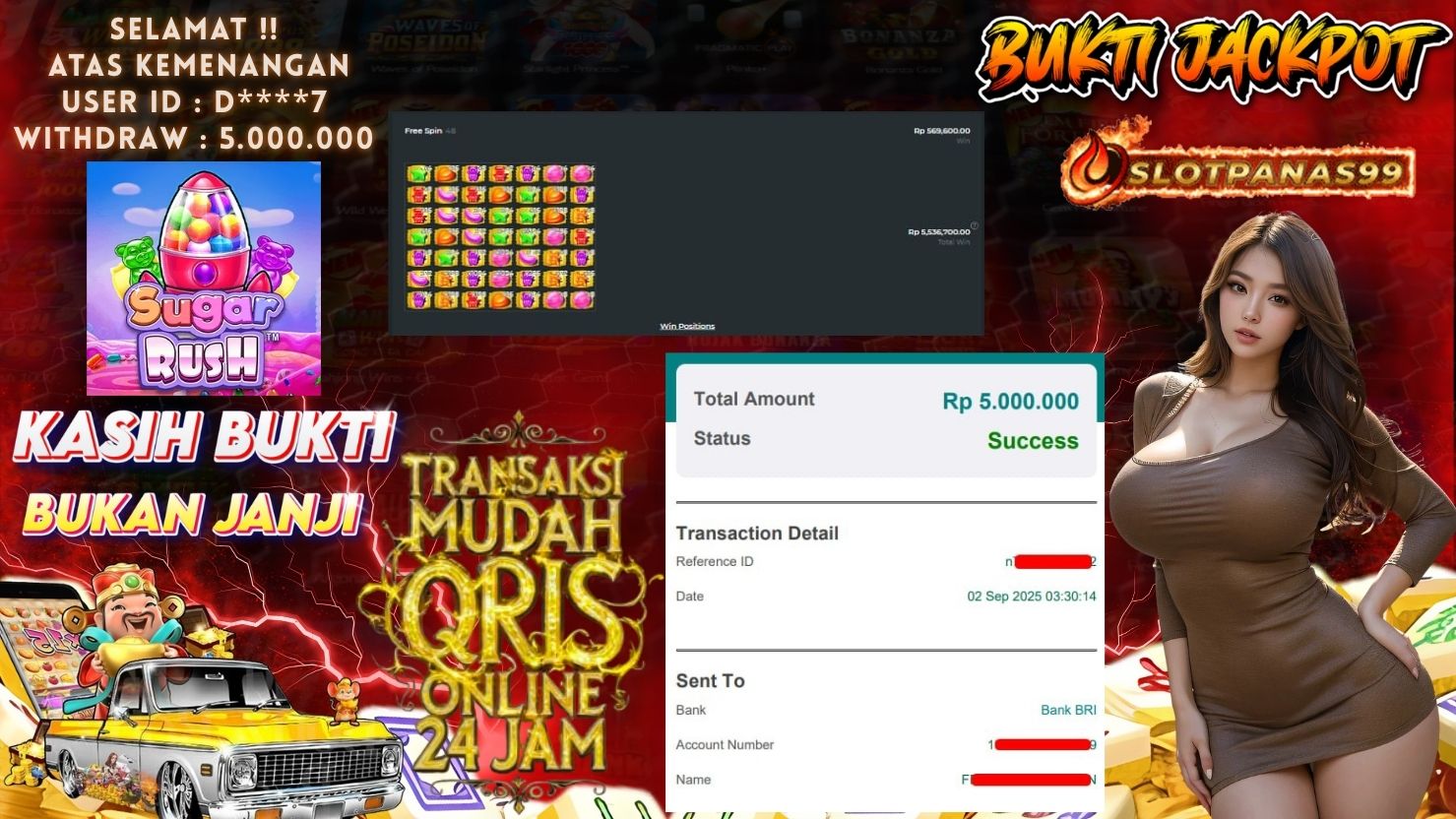 SLOTPANAS99 JACKPOT SLOT SUGAR RUSH